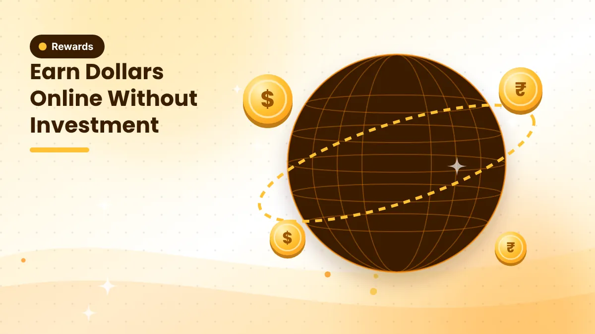 Cover illustration: Earn Dollars Online Without Investment: Global Rewards from India and Beyond