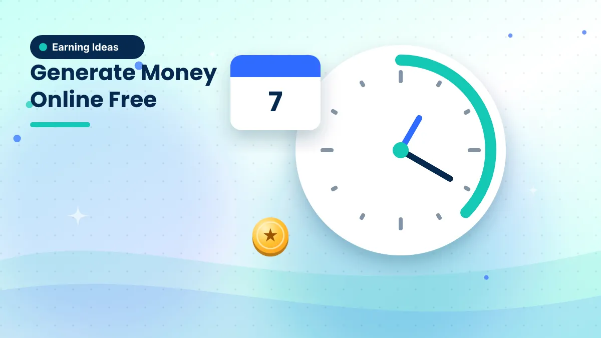 Cover illustration: Generate Money Online Free in Your Spare Time