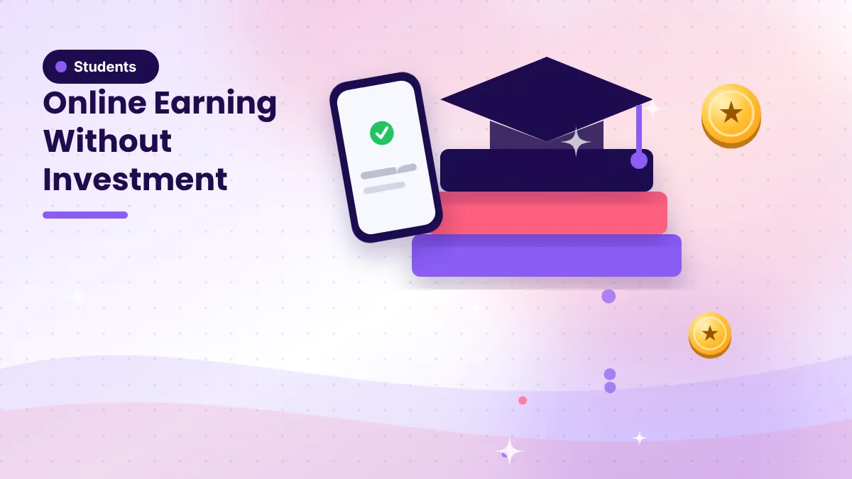 Cover illustration: Online Earning Without Investment for Students: Smart Ways to Earn Between Classes