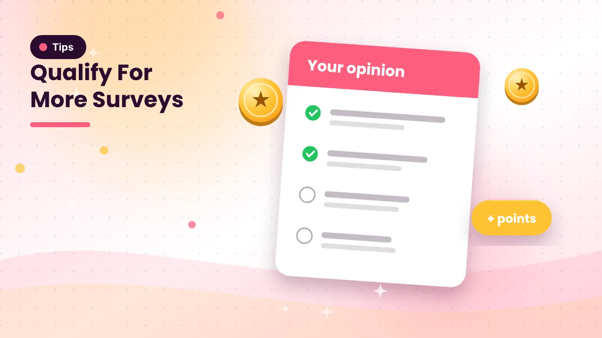 Cover illustration: Survey Profile Tips: How to Qualify for More Paid Surveys